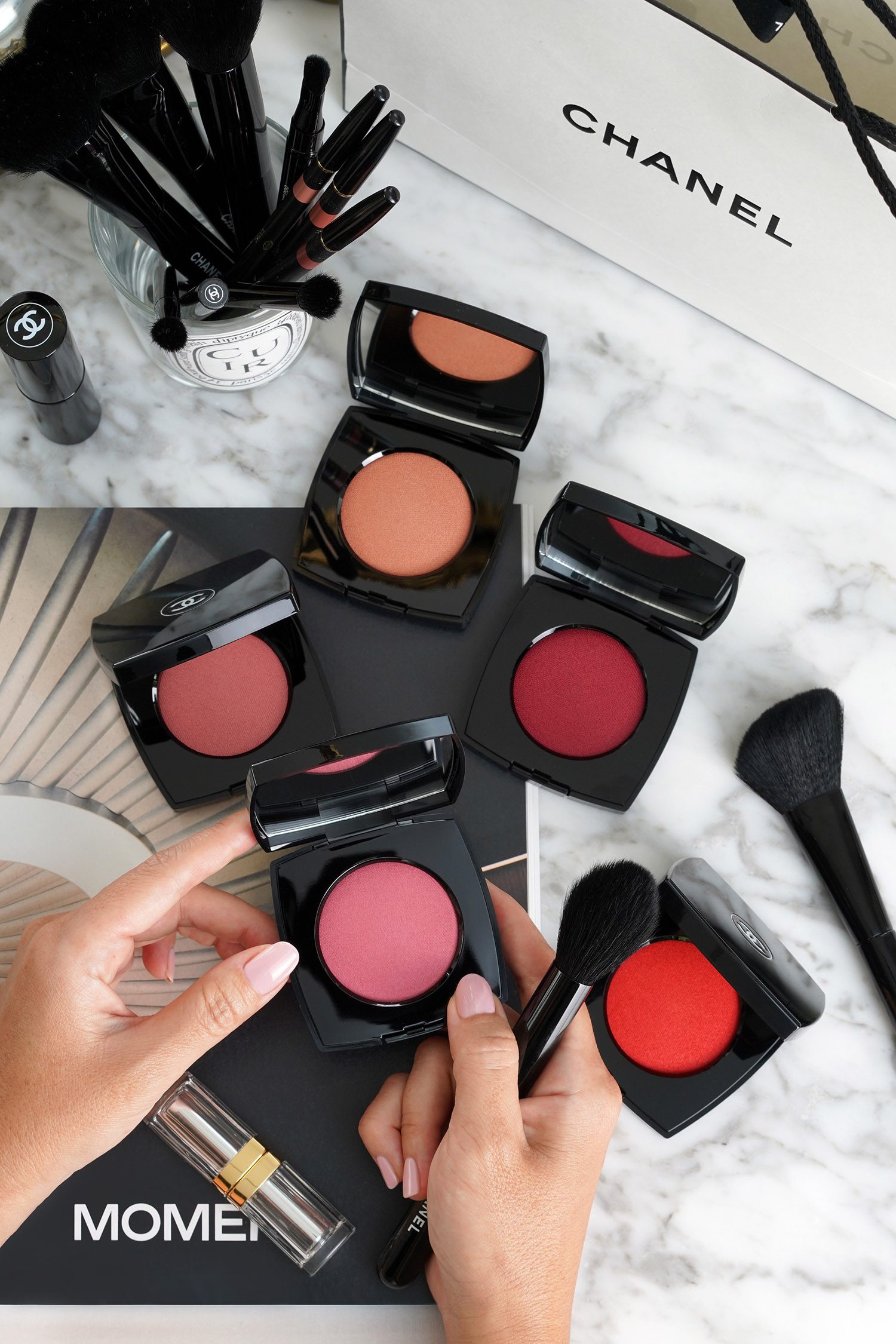 Chanel Joues Contraste Intense Cream-To-Powder Blush – The Beauty Look Book