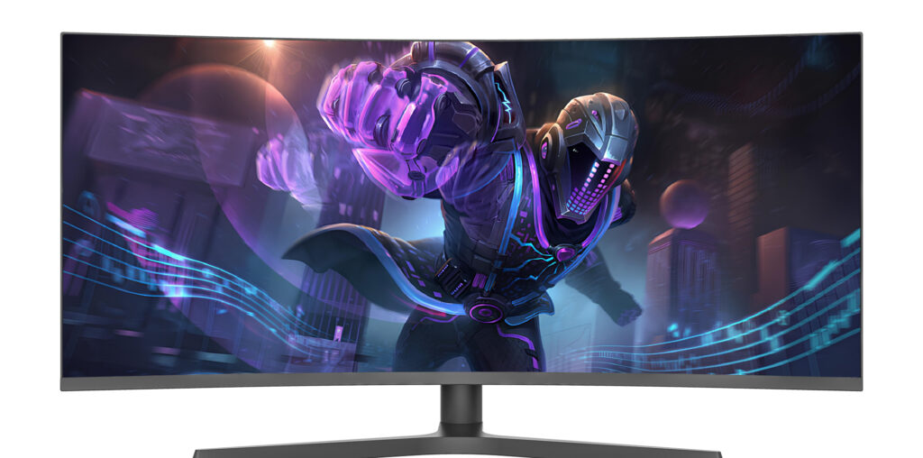 34-inch 180Hz gaming monitor, 3440*1440 gaming monitor, 180Hz gaming monitor, ultrawide gaming monitor: EG34XQA Featured Image