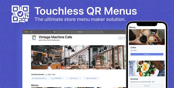 66qrmenu v38.0.0 Nulled – Touchless QR Code Menus PHP Script