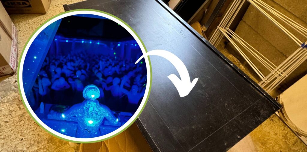 IKEA mini rave coffee table