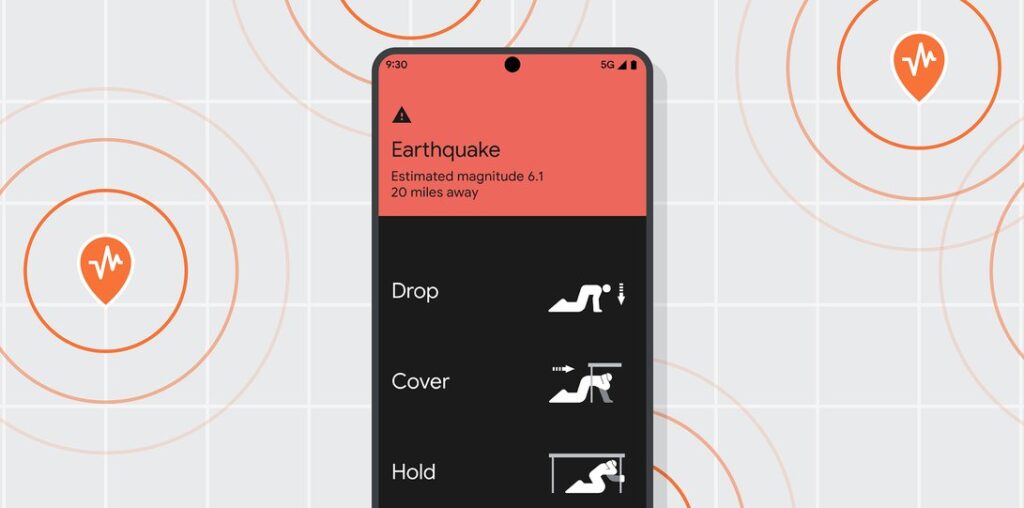 Android Earthquake Alerts now available across the U.S.