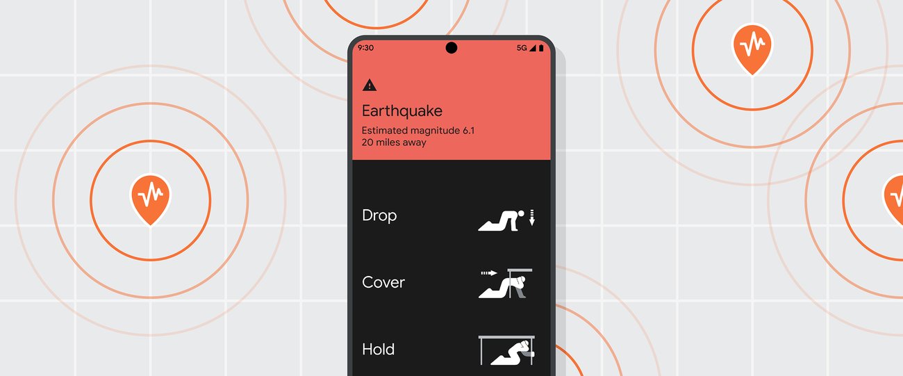 Android Earthquake Alerts now available across the U.S.