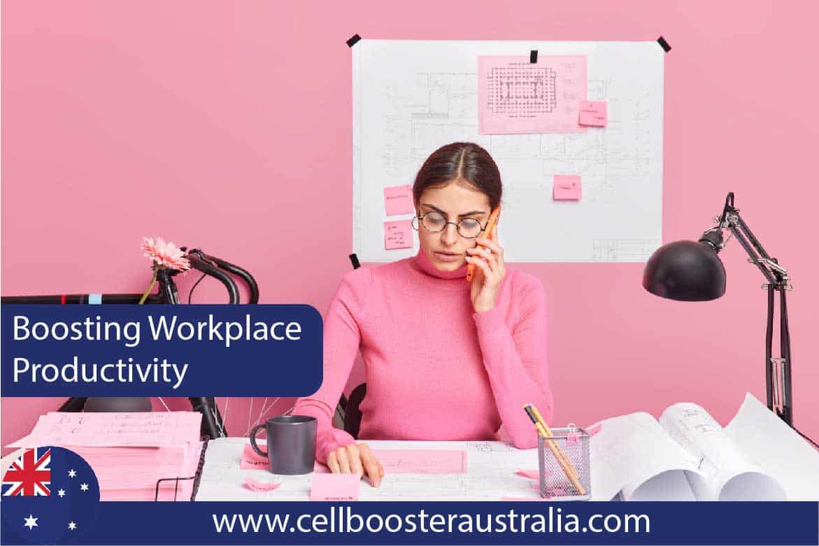 How Mobile Signal Boosters Impact Workplace Productivity – Mobile Boosters in Australia