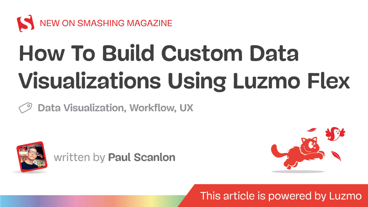 How To Build Custom Data Visualizations Using Luzmo Flex — Smashing Magazine