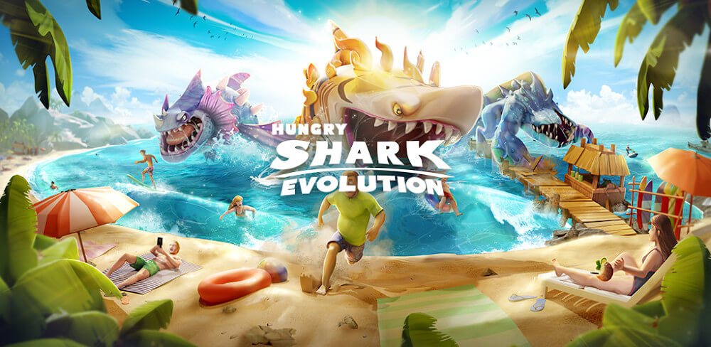 Hungry Shark Evolution v12.3.2 MOD APK (Mega Menu, Money, God Mode)