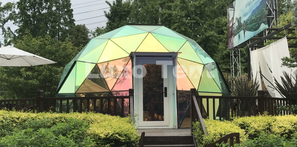 Luxury Semi-permanent Building Glass Geodesic Dome Tent Featured Image