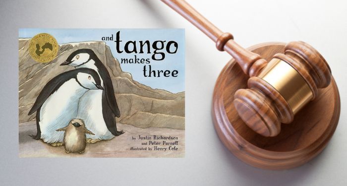 AND TANGO MAKES THREE Authors Seek Settlement in Escambia County School Lawsuit