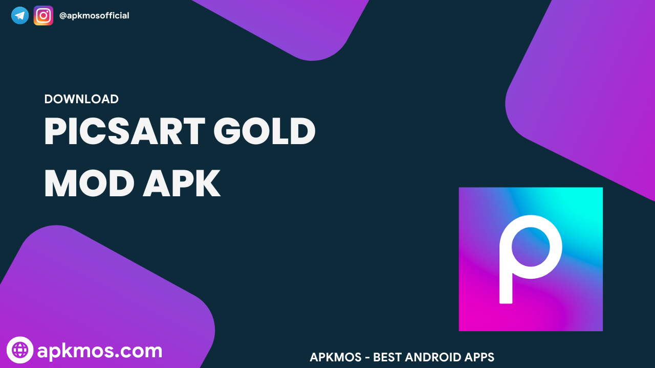 PicsArt MOD APK  v26.0.5 (Gold Unlocked, Premium) Free – ApkMos