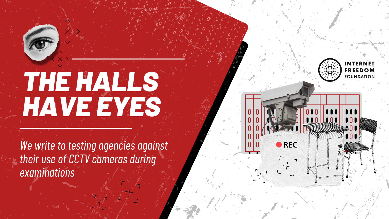 The Halls Have Eyes: IFF writes to testing agencies against their use of CCTV cameras during examinations