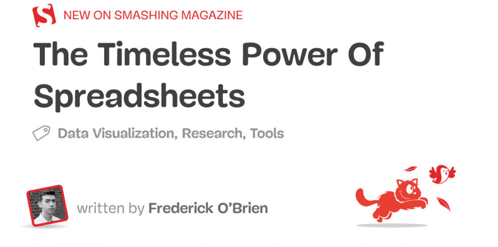 The Timeless Power Of Spreadsheets — Smashing Magazine