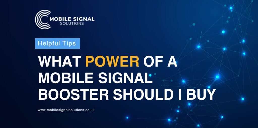 Mobile Signal Solutions