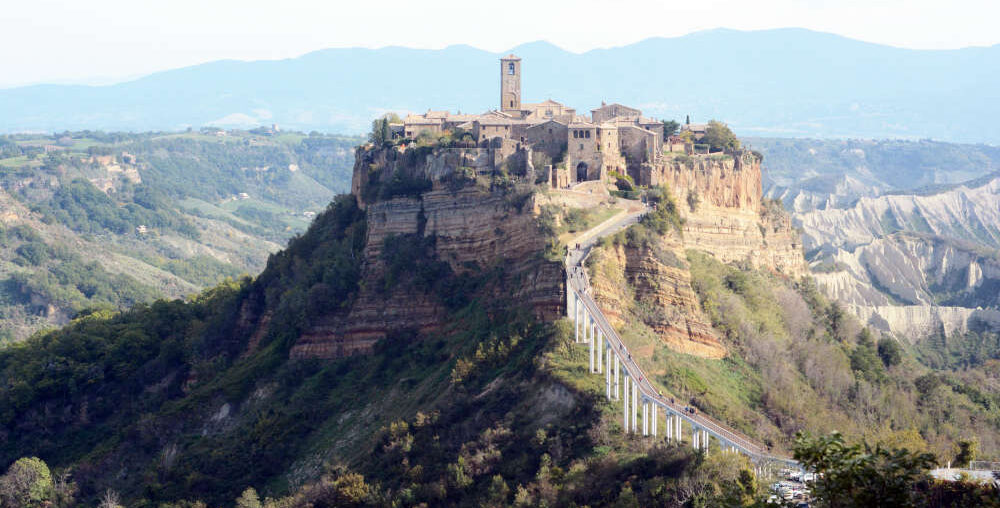 Image: View of Civita di Bagnoregio, one of the best day trips from Rome. Photo by Rome Actually