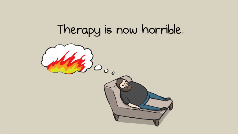 Therapy is now horrible – The Oatmeal