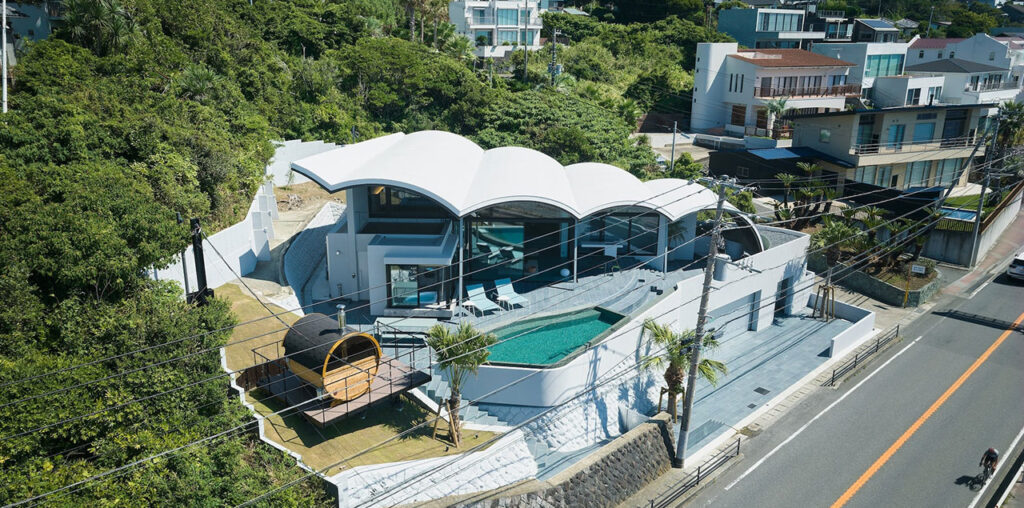 A Japanese Coastal Villa on Akiya Beach Inspired by the Ocean