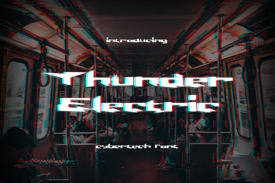 20+ Electric Fonts for Energetic Designs