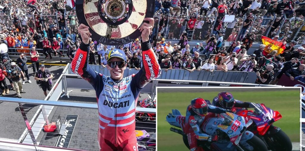 2024 Australian GP results, MotoGP championship standings, Marc Marquez, Ducati dominant