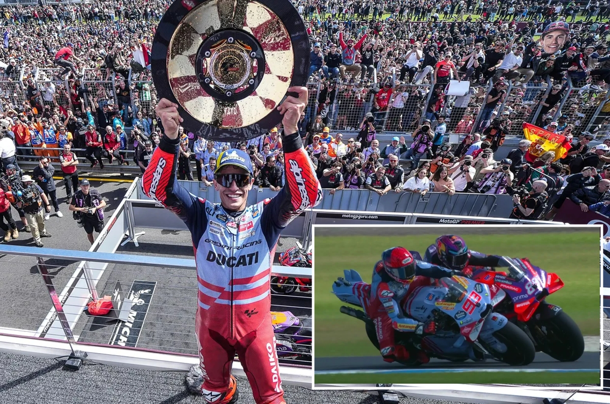 2024 Australian GP results, MotoGP championship standings, Marc Marquez, Ducati dominant