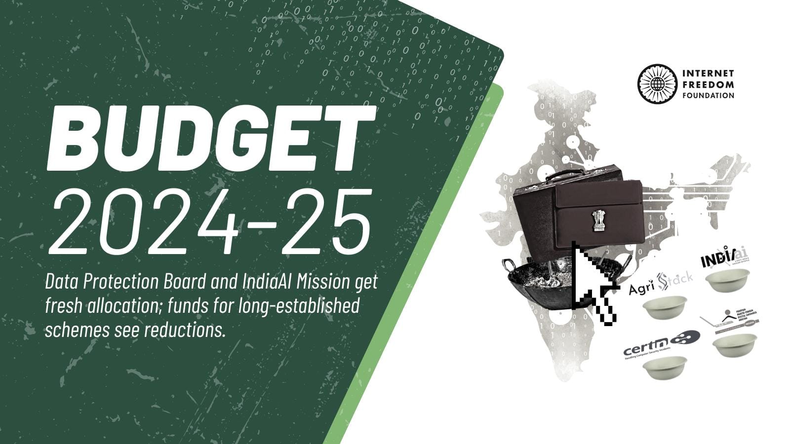 2024 Budget and Digital Rights: Data Protection Board and IndiaAI Mission get fresh allocation; funds for long-established schemes see reductions