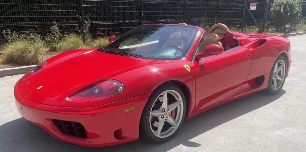 21-Years-Owned 2001 Ferrari 360 Spider