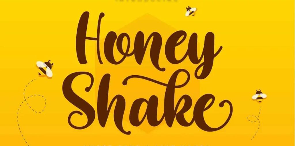 A sweet Honey Font