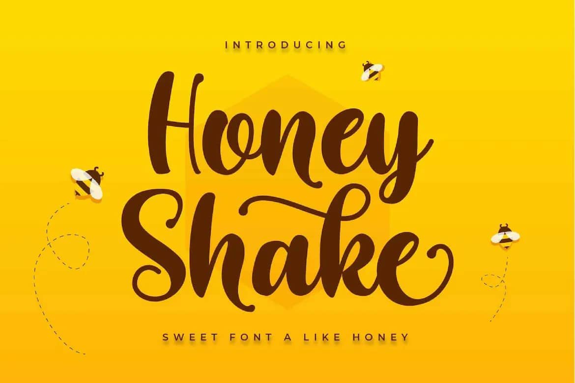 23+ Sweet Honey Fonts for Bee-autiful Designs