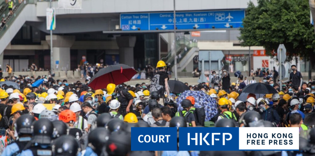 4 Hong Kong men sentenced up to 3 years in jail over rioting in July 2019