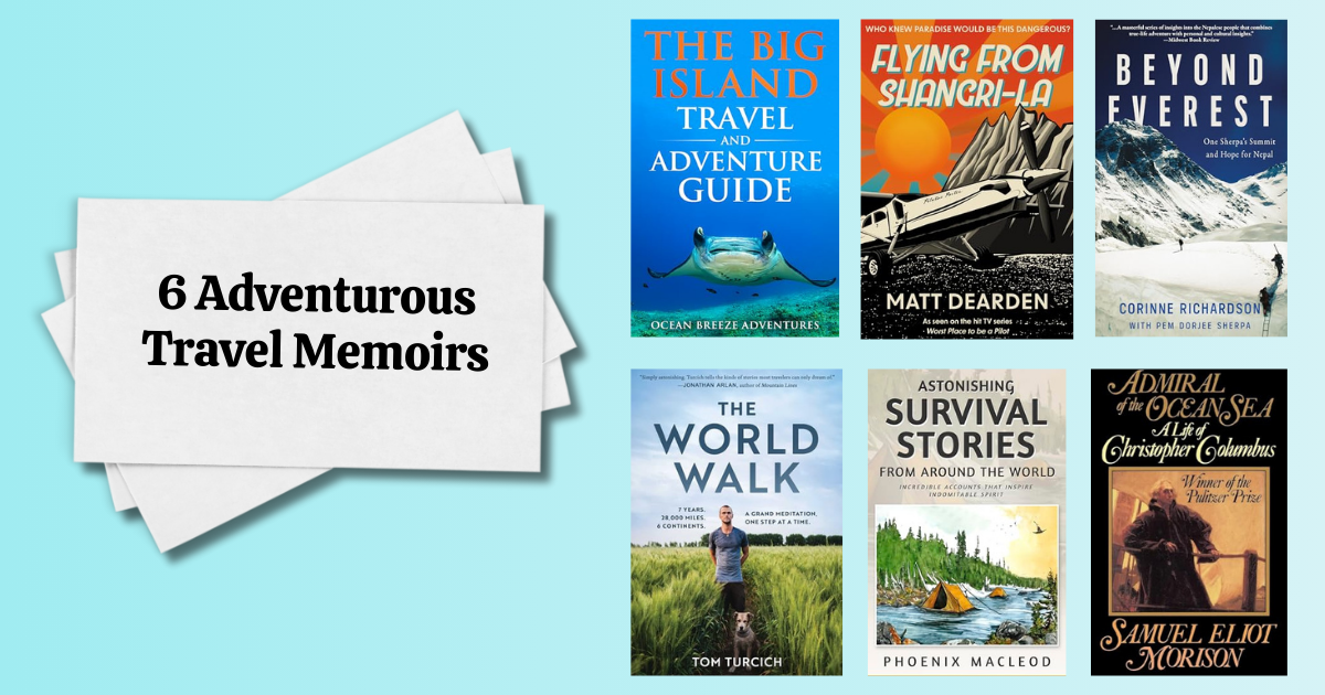 6 Adventurous Travel Memoirs | NewInBooks