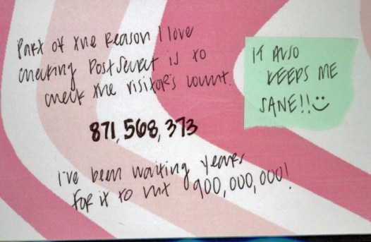 872,495,919 – PostSecret