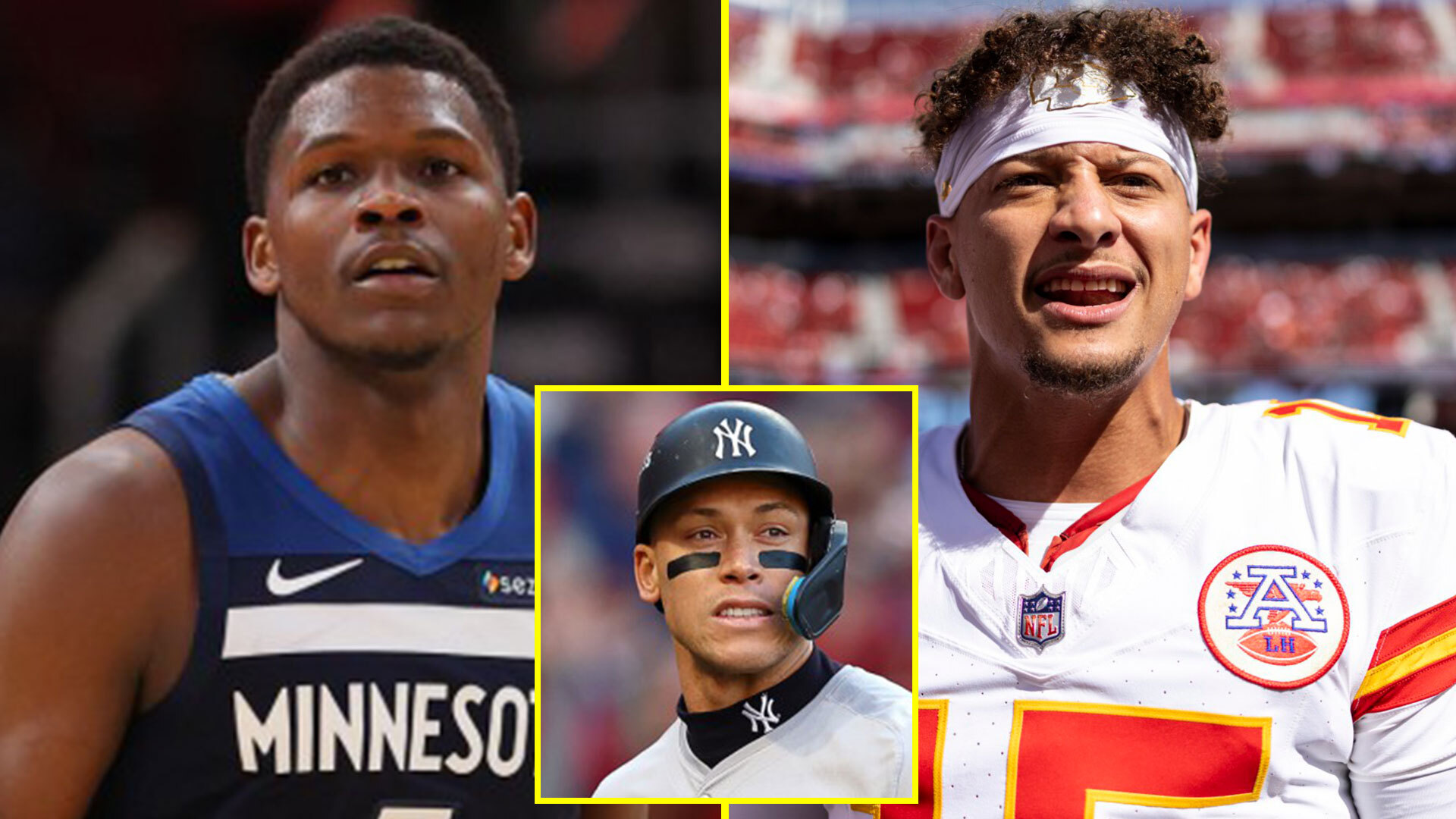 Aaron Judge might edge out Mahomes and Edwards as high school great