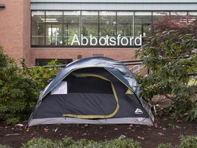 Abbotsford wins ruling allowing it to end homeless camp at city hall