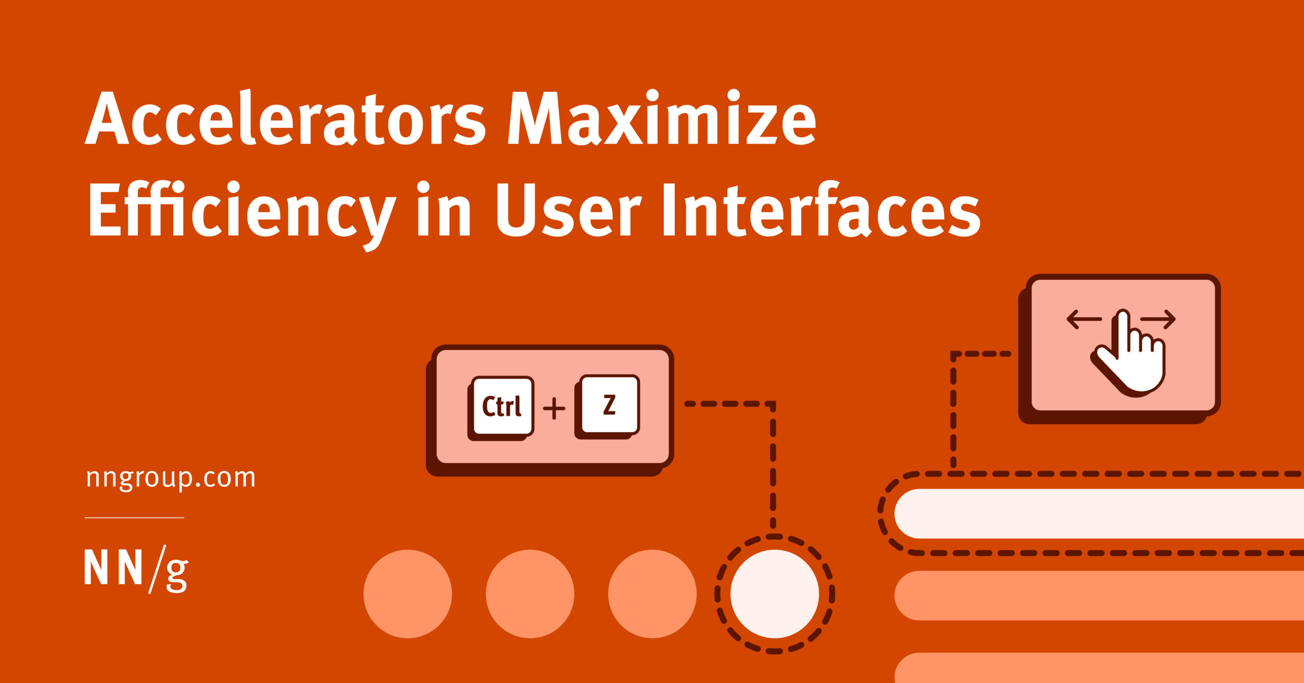 Accelerators Maximize Efficiency in User Interfaces