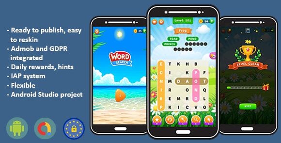 Android Modern Word Search Game – 10 Oct 2024