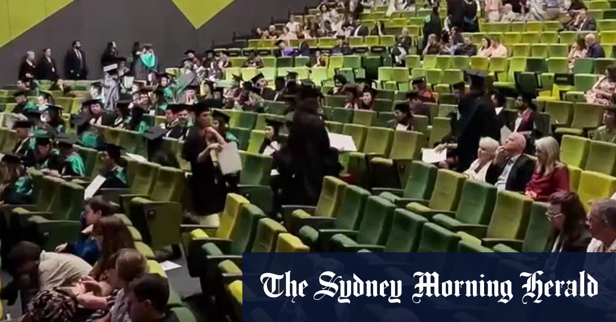 Anti-abortion keynote speech sparks walkout during Catholic uni graduation