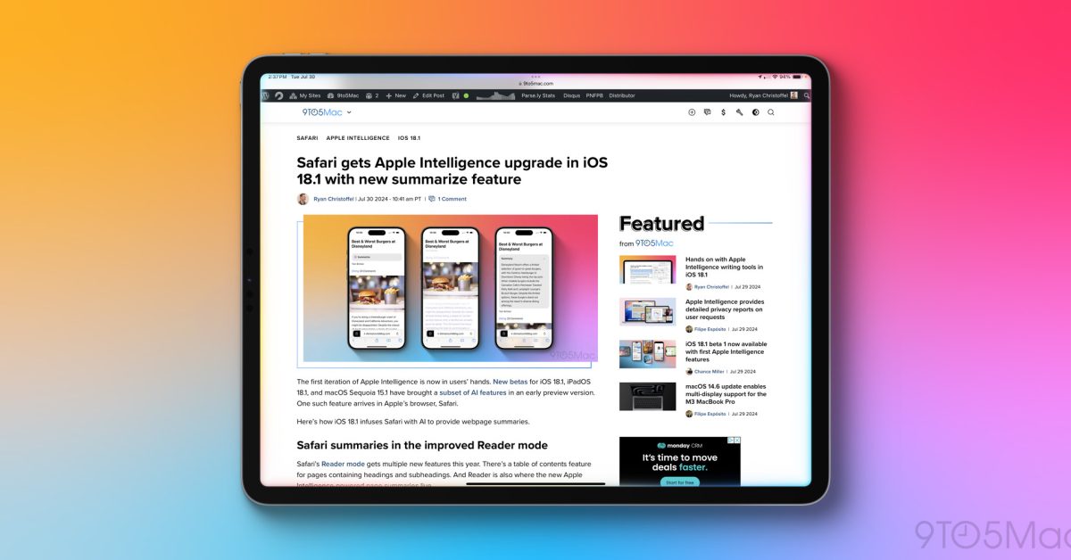 Apple is seemingly all in on AI, and skipping an iPad 11 refresh this year is a sign of it – 9to5Mac