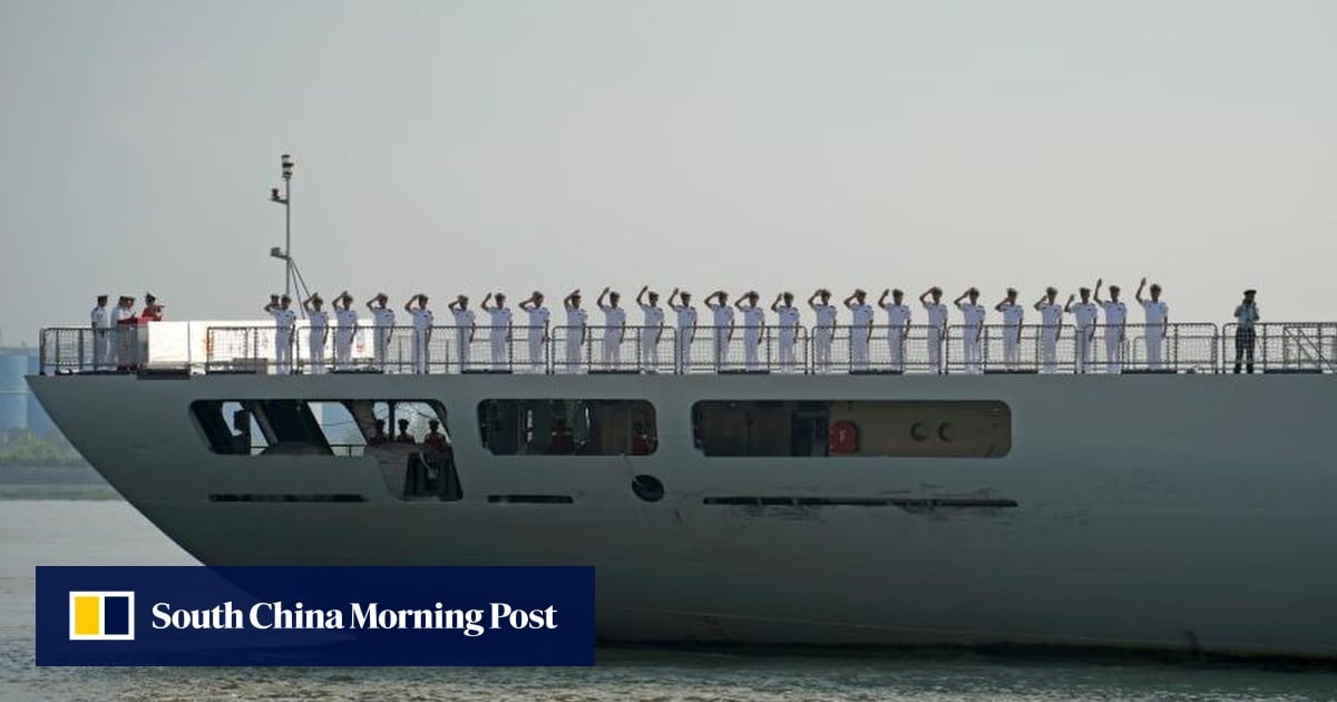 As China’s navy docks in Bangladesh, India watches with ‘growing concern’