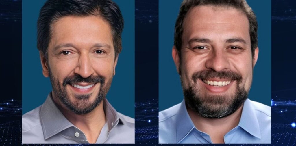 Assista ao debate entre Ricardo Nunes e Guilherme Boulos para a prefeitura de SP