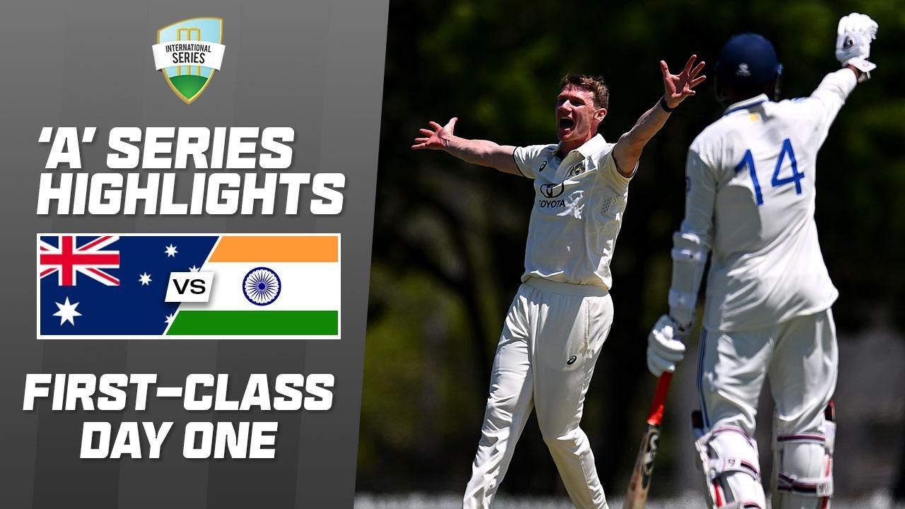 Australia A v India A | First-class match one | Day 1