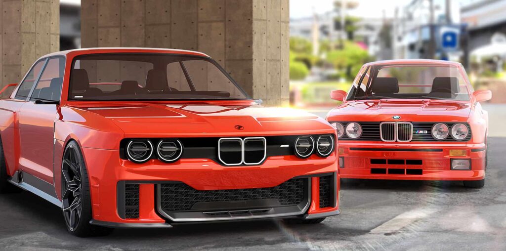 BMW M3 E30 Neue Klasse Is A Retro-Futuristic Sports Sedan