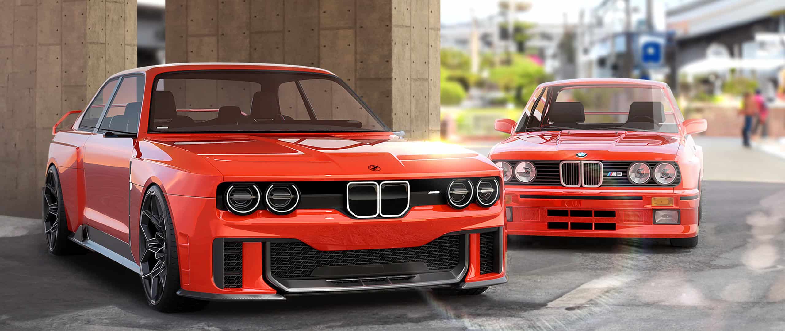 BMW M3 E30 Neue Klasse Is A Retro-Futuristic Sports Sedan