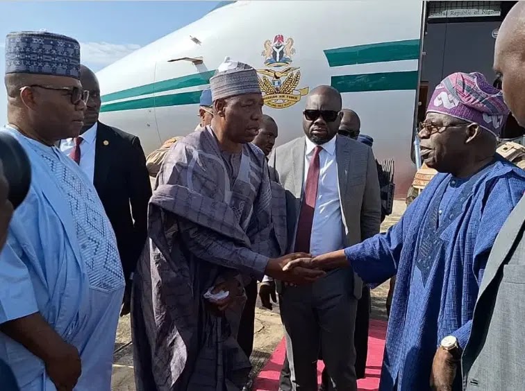 BREAKING: Tinubu returns to Nigeria after two weeks leave in UK, Paris