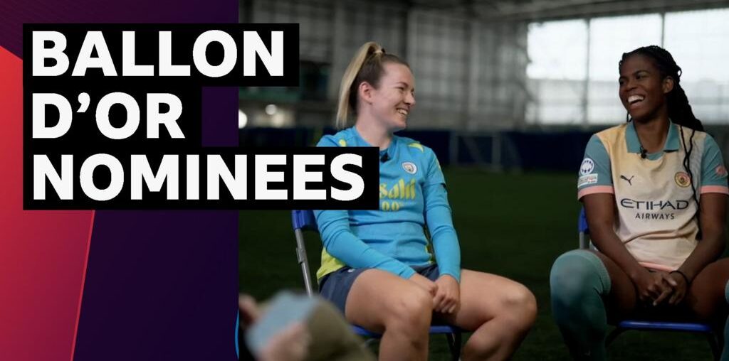 Ballon d'Or: Manchester City's Lauren Hemp and Khadija Shaw on being team-mates