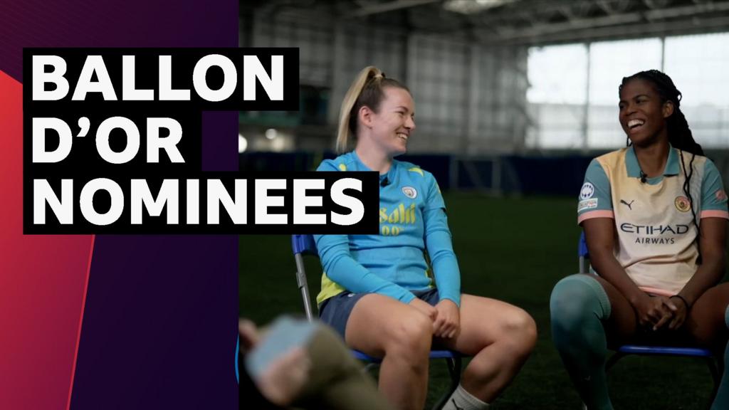 Ballon d’Or: Manchester City’s Lauren Hemp and Khadija Shaw on being team-mates