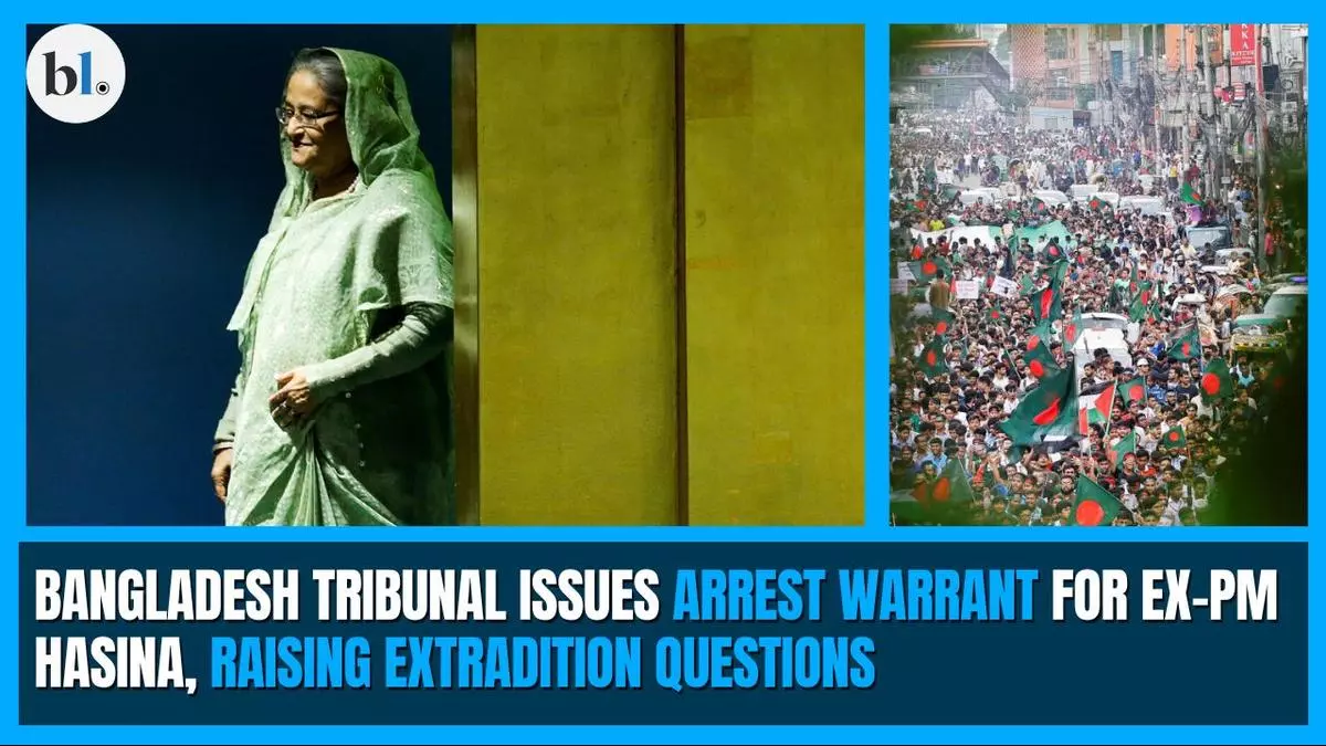 Bangladesh tribunal issues arrest warrant for ex-PM Sheikh Hasina, raising extradition questions