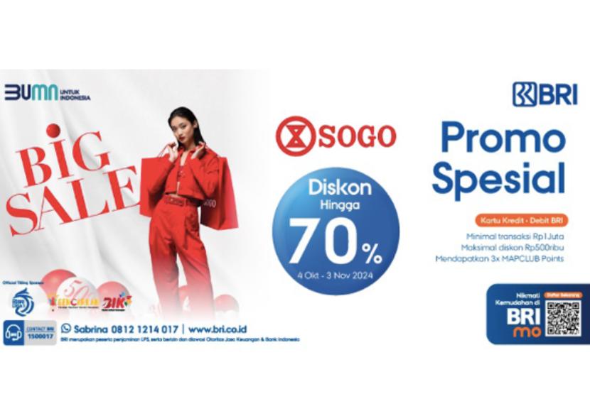 Belanja di Sogo Makin Seru, Nikmati Promo Spesial dan Keuntungan Berlipat dari BRI |Republika Online