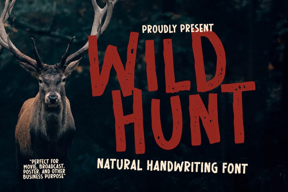 Best Hunting Fonts for Designers and Creators