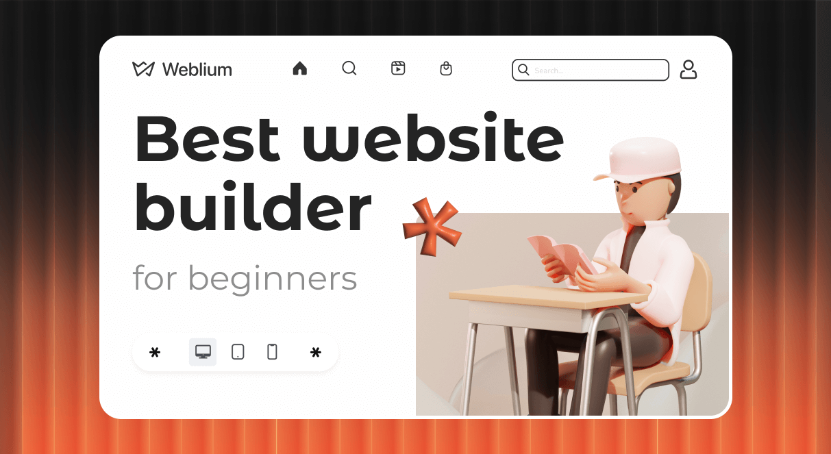 Best Website Builder For Beginners In 2024 | Weblium