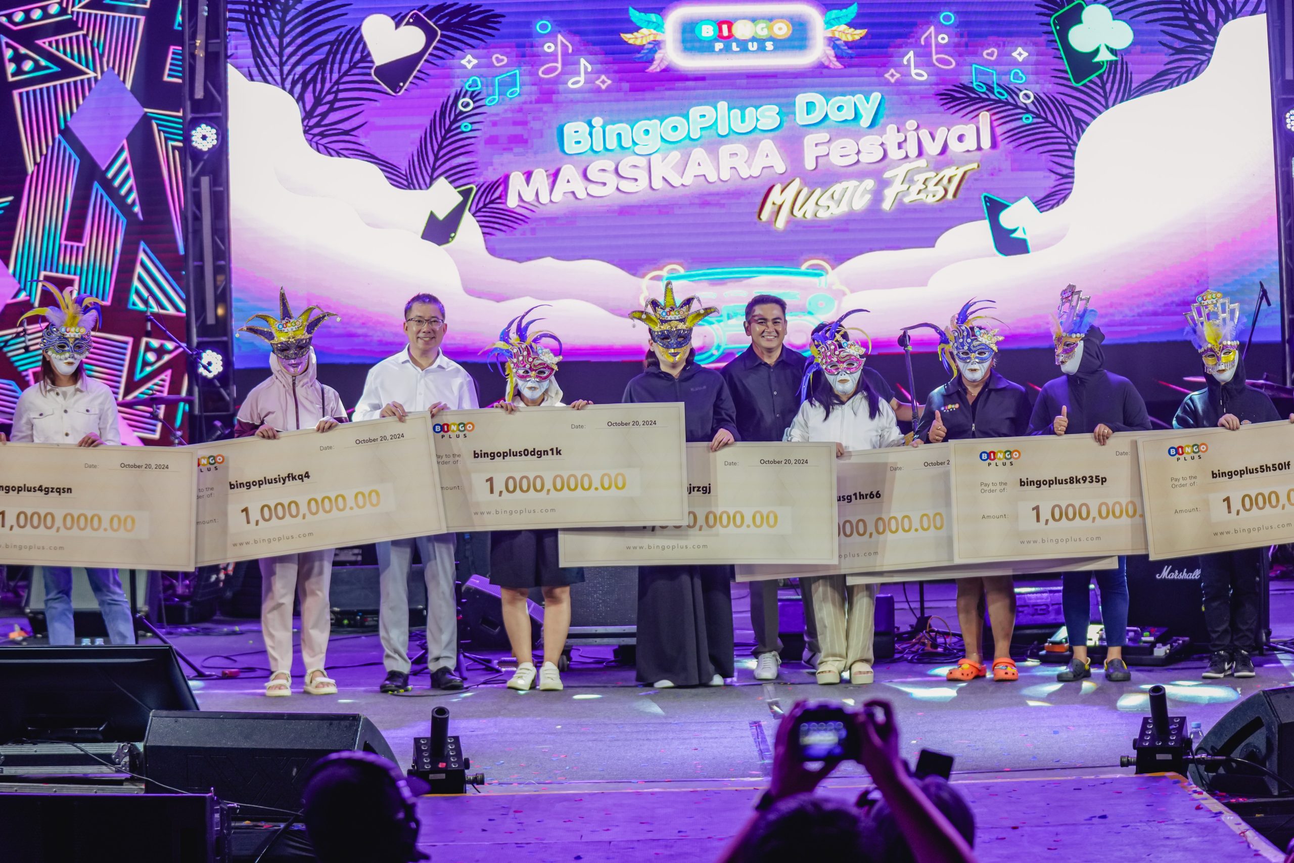 BingoPlus Day 6 highlights the third MassKara Festival sponsorship