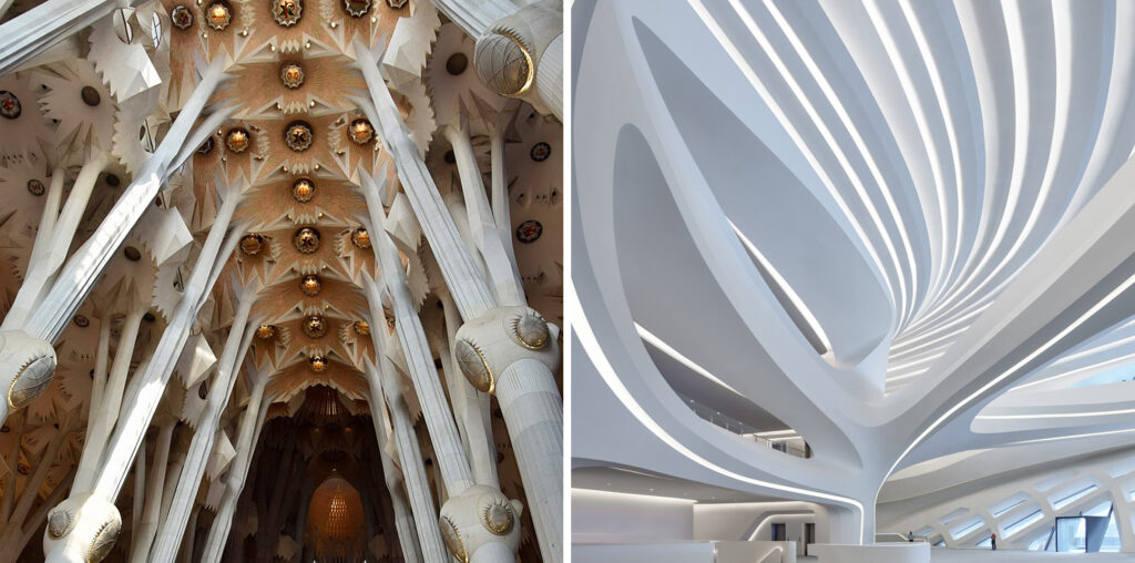 Biomimicry and Parametricism: A Design Legacy Spanning From Antoní Gaudí To Zaha Hadid