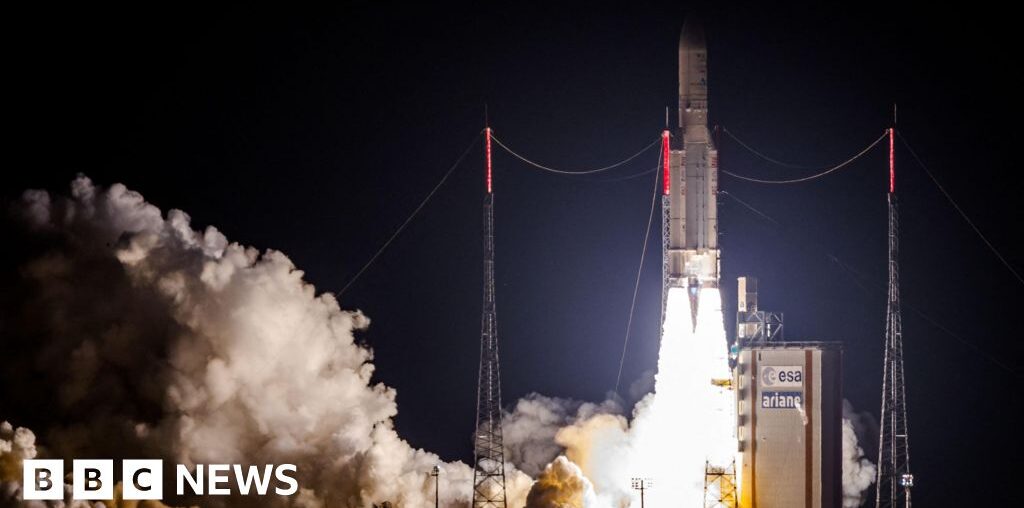 Boeing-made communications satellite breaks up in space