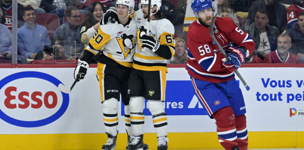 Bottom-Six Comes Through As Penguins Defeat Canadiens, 6-3